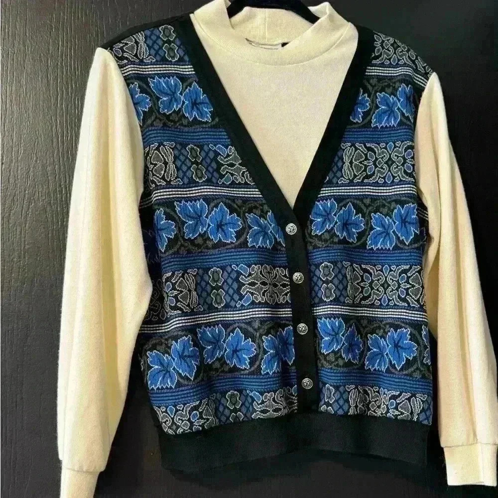 vintage alfred dunner Top Size Med